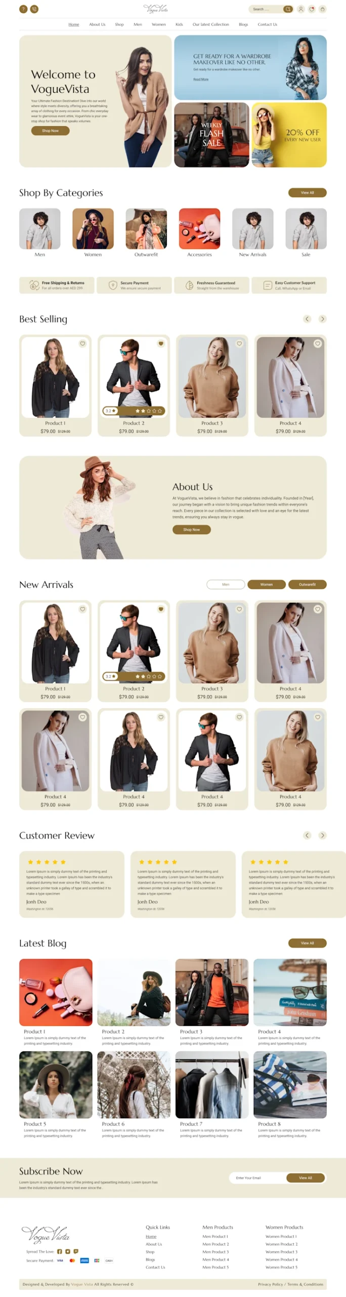 VogueVista Home