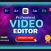 Professional video editing